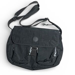 Kipling Rita Medium Nylon Crossbody Bag in Black